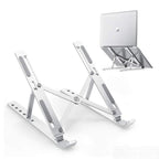 folding adjustable steel laptop stand
